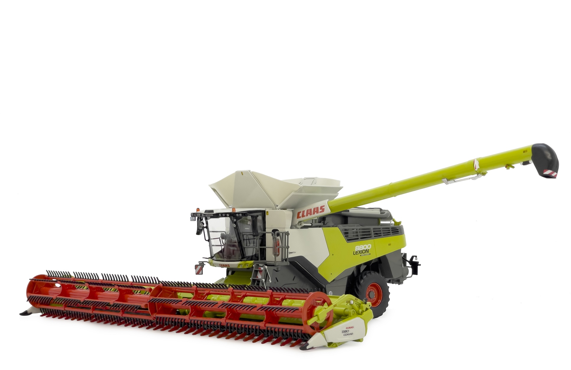 Claas Lexion 8800 TT met Convio 1380 en trailer - 1:32